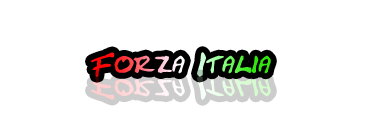 Forza Italia Signatur (Hintergrund Transparent)